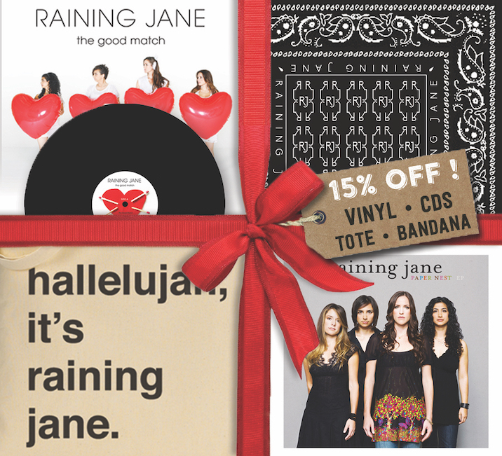 Happy Holidays from Raining Jane!
