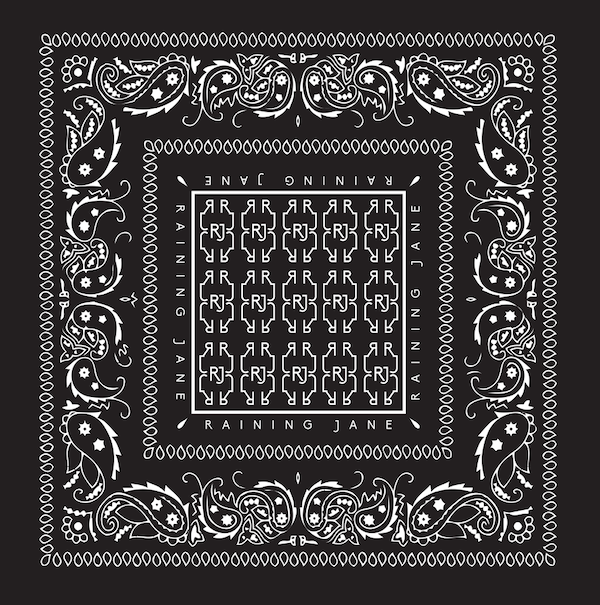 Raining Jane Bandana (black)